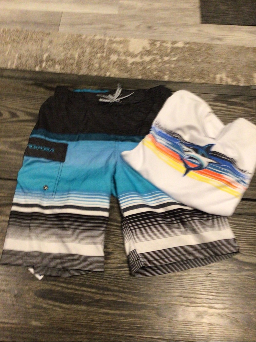 ZeroXposur Swim Trunks - Boys L-14/16 With Sun Shirt